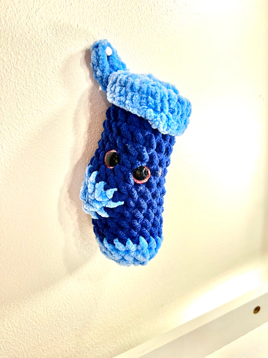 Mini Blue Stocking